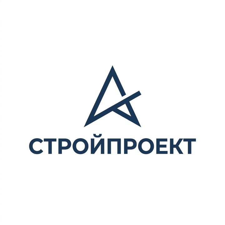 Логотип: геометрический знак из пересекающихся линий, под ним название